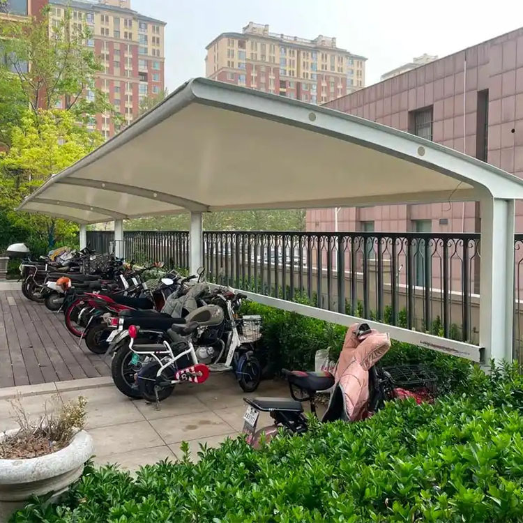 南城县膜结构电动车棚